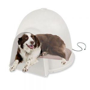 K&H Manufacturing Lectro-Soft Igloo Style Heated Dog Bed