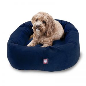 Dog Bed By Majestic Pet Products Navy Blue