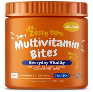 Zesty Paws Multivitamin Treats for Dogs