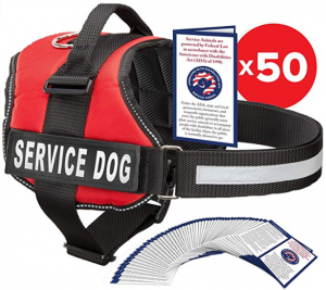 Industrial Puppy Service Dog Vest with Hook and Loop