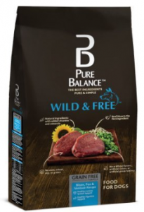 Pure Balance Wild & Free Bison, Pea & Venison Recipe Food for Dogs
