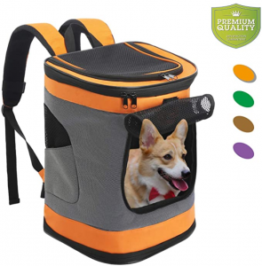 Pet Carrier Backpack for Small Medium Dogs