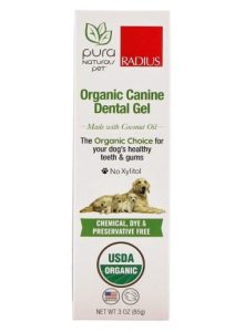 Pura Naturals Pet - Organic Canine Dental Gel, Natural Dog Toothpaste, No Harsh Ingredients, Eco-Friendly
