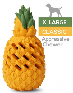 M.C.works Pineapple Dog Chew Toys for Aggressive Chewer