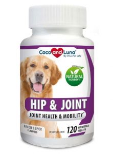 Glucosamine for Dogs, Hip and Joint Support for Dogs, MSM, Chondroitin, Pain Relief from Arthritis
