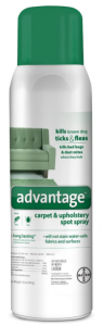 Advantage Flea, Tick and Bedbug Carpet and Upholstery Spot Spray