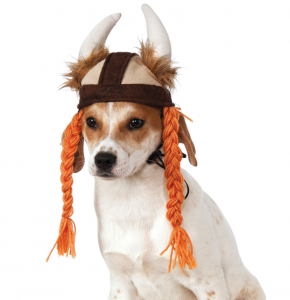 rubies viking hat for pets