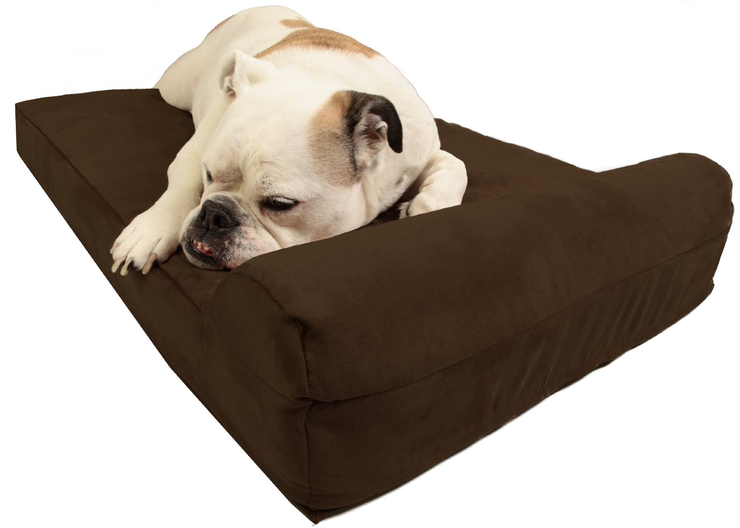 Review Big Barker Mini Orthopedic Dog Bed with Headrest