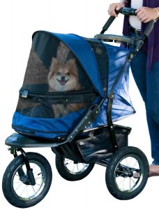 Pet Gear No-Zip Jogger Pet Stroller, with Zipperless Entry