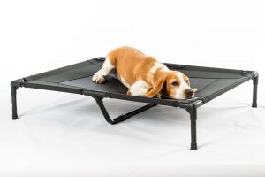 Elevated cooling pet bed by 2PET