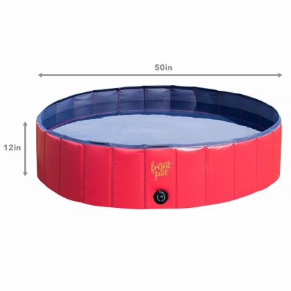 automatic pool cover double dog assembly