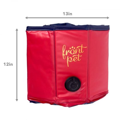 frontpet foldable dog pool