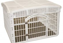 IRIS Plastic Pet Playpen Roof
