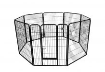 BestPet Heavy Duty Pet Playpen Dog Exercise Pen Cat Fence