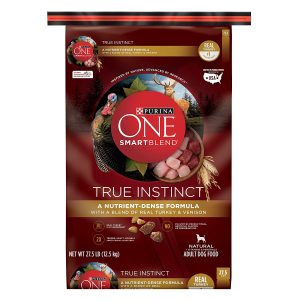 Purina ONE SmartBlend True Instinct Turkey and Venison Formula Dry Dog Food