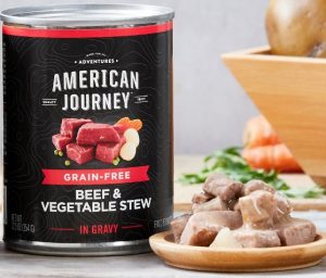 American Journey Grain-Free Canned Dog Food stew