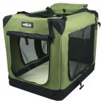 EliteField 3-Door Folding Soft-Sided Dog Crate