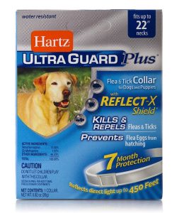 Hartz UltraGuard Plus 7 Month Protection Reflective Flea & Tick Collar for Dogs and Puppies