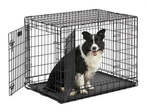 Ultima Pro Extra-Strong Double Door Folding Metal Dog Crate