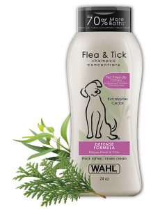 Wahl Dog/Pet Shampoo, Flea and Tick, Rosemary Mint