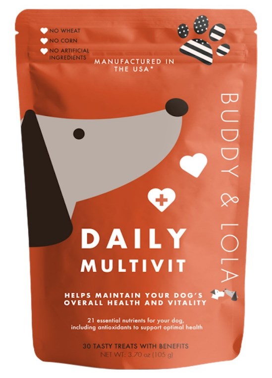 Buddy & Lola Multivitamin Chews for Dogs