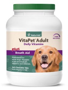 NaturVet – VitaPet Adult Daily Vitamins for Dogs