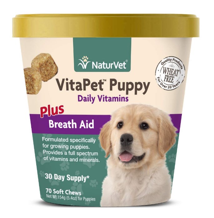 NaturVet – VitaPet Puppy Daily Vitamins for Dogs