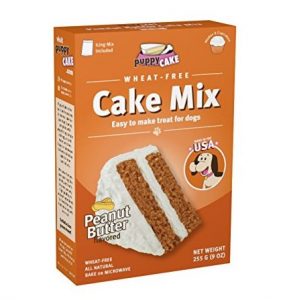 Puppy Cake Wheat-Free Peanut Butter Cake Mix and Frosting for Dogs