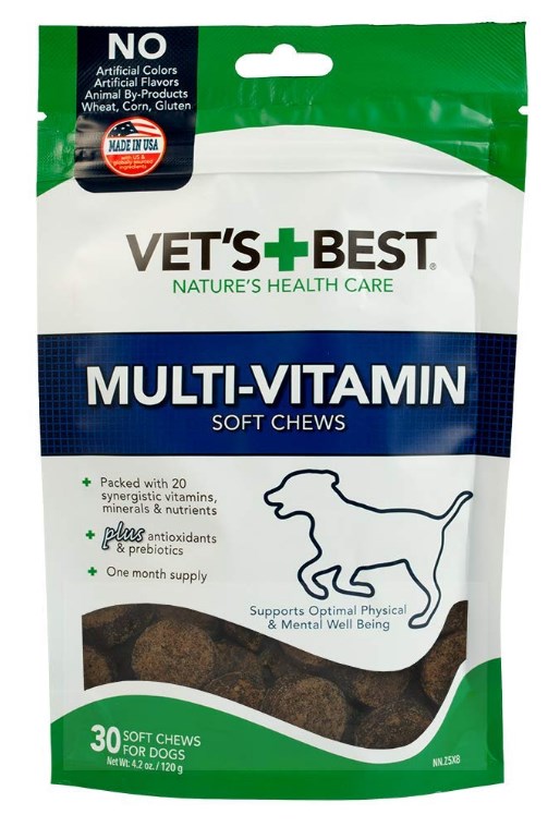 Vet’s Best Multi-Vitamin Soft Chew Dog Supplements
