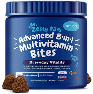 Zesty Paws Senior Advanced Multivitamin for Dogs