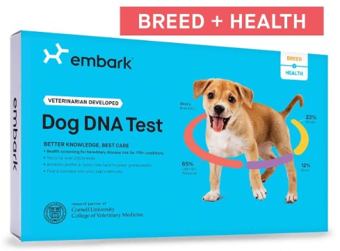 Embark Dog DNA Test Breed & Wellbeing Kit
