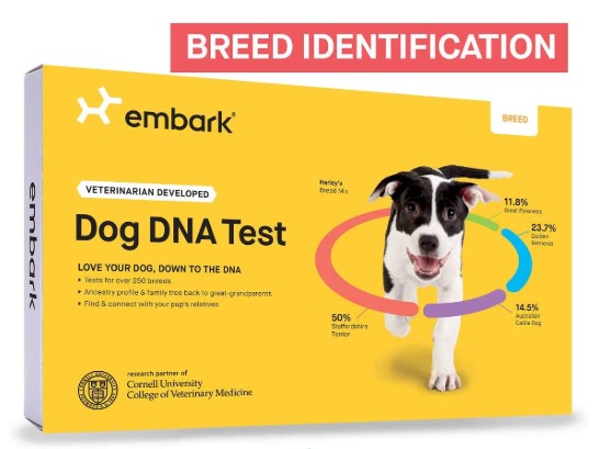 Embark Dog DNA Test Breed Determining Kit