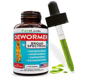 8 in 1 Dewormer for Dogs & Cats - Kills & Prevent Tapeworms - Roundworms - Hookworms - Whipworms - Natural Broad-Spectrum Formula