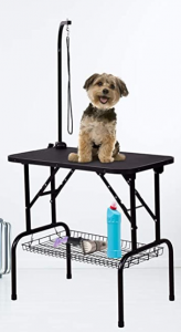 Giantex 32 Pet Grooming Table for Dogs Cats, Foldable Dog Grooming Station