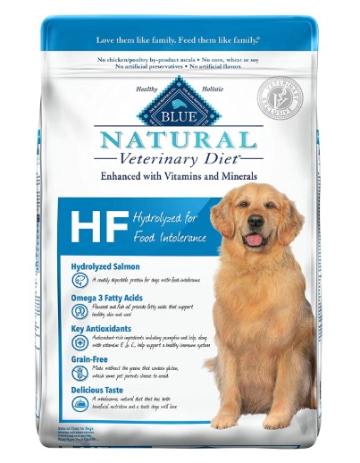 Blue Buffalo Natural Veterinary Diet Hydrolyzed for Food Intolerance for Dogs