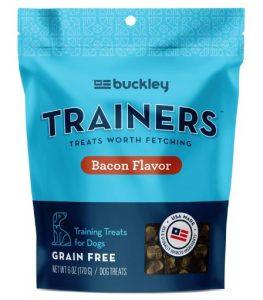 Buckley Trainers - All Natural Low Calorie Grain-Free Dog Training Treats, 6-Ounce