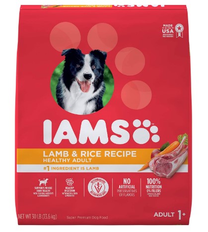 IAMS PROACTIVE HEALTH Adult Dry Dog Food, Lamb
