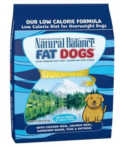 Natural Balance Fat Dogs Low Calorie Dry Dog Food for Overweight Dogs