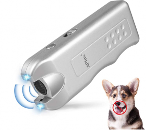 Geohee Handheld Dog Repellent, Ultrasonic Infrared Dog Deterrent