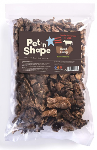 Pet ’n Shape Beef Lung Dog Treats – Made and Sourced in the USA