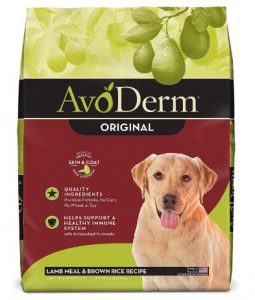 AvoDerm Natural Lamb Meal & Brown Rice Formula Dry Dog Food